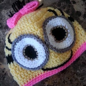 Girl Minion Hat Beanie
